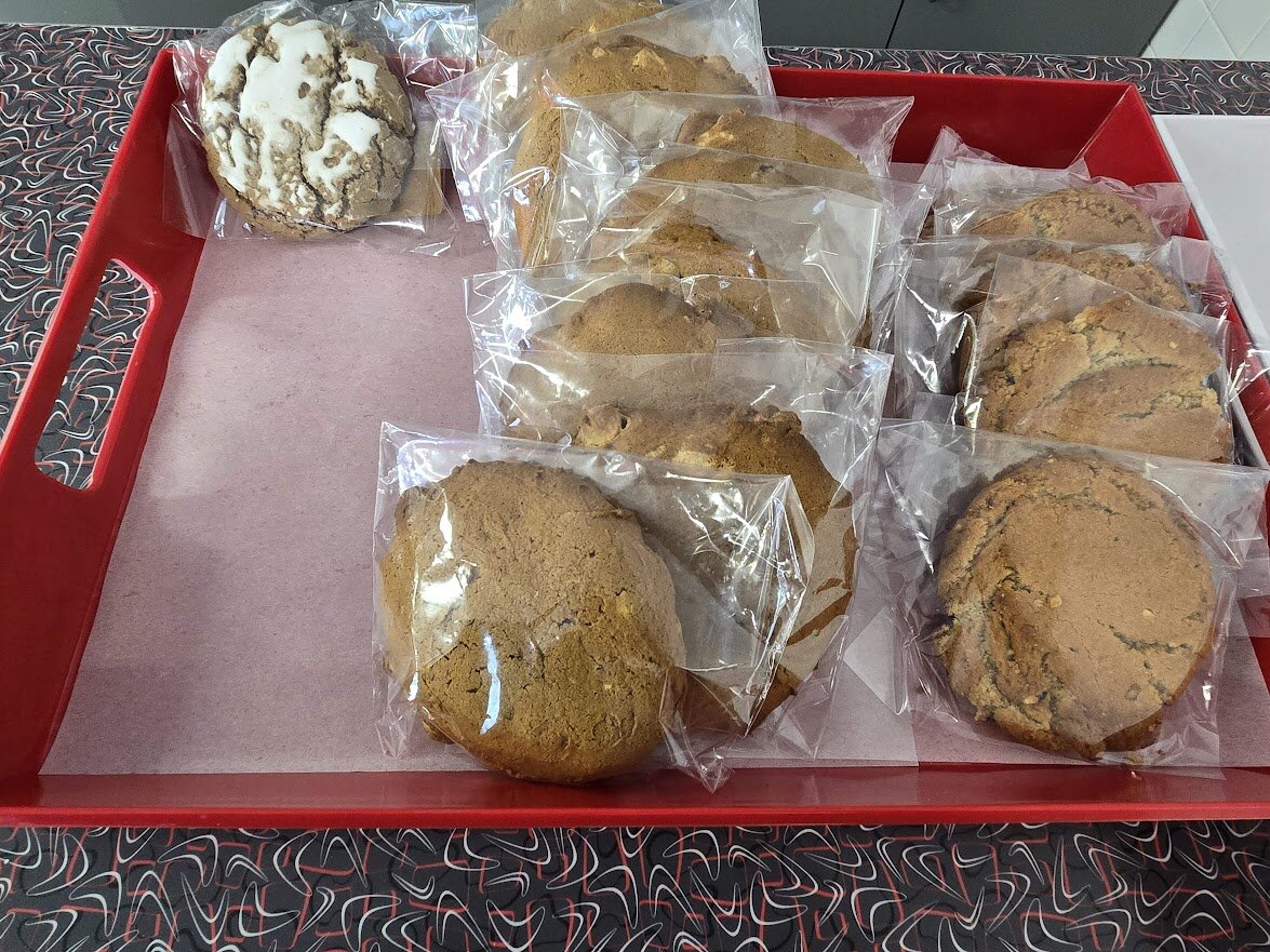 Cookie tray at Bayside Diner